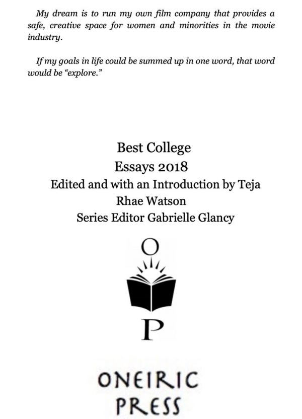 Best College Essays 2018 Gallery Image 3